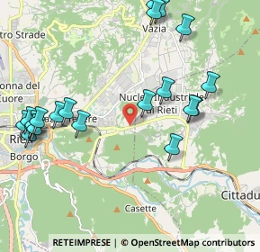 Mappa Via dell'Elettronica, 02100 Rieti RI, Italia (2.562)