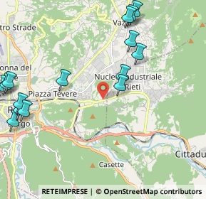 Mappa Via dell'Elettronica, 02100 Rieti RI, Italia (2.82667)