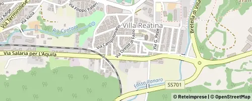 Mappa Rieti