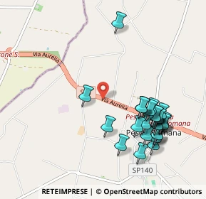 Mappa SS 1 Via Aurelia, 01014 Montalto di Castro VT, Italia (1.12857)