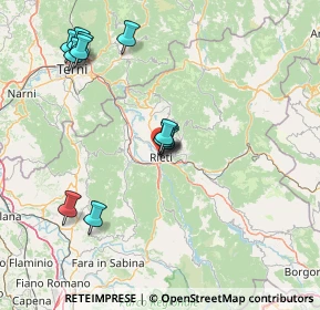 Mappa Via Moisè di Gaio, 02100 Rieti RI, Italia (16.36667)