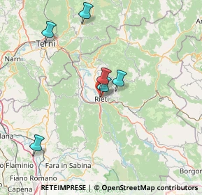 Mappa Via Moisè di Gaio, 02100 Rieti RI, Italia (42.187)
