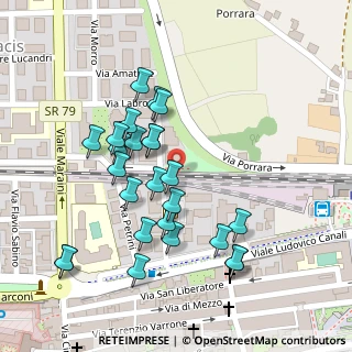 Mappa Via Moisè di Gaio, 02100 Rieti RI, Italia (0.11538)