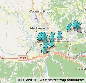 Mappa Via Moisè di Gaio, 02100 Rieti RI, Italia (1.41538)