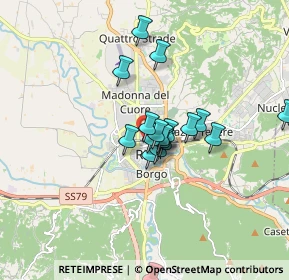 Mappa Via Moisè di Gaio, 02100 Rieti RI, Italia (1.701)