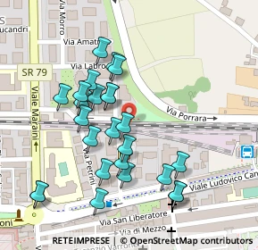 Mappa Via Moisè di Gaio, 02100 Rieti RI, Italia (0.11538)