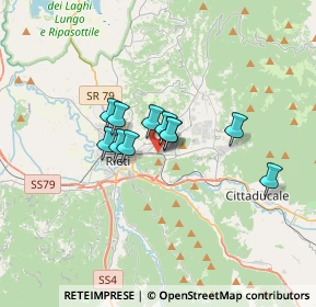 Mappa Via Salaria Km 88+600, 02100 Rieti RI, Italia (2.21)