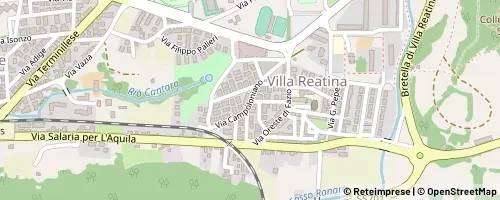 Mappa Rieti