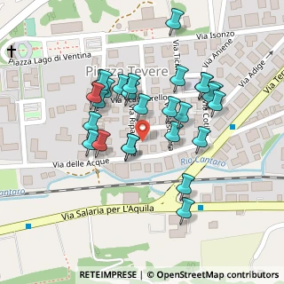 Mappa Via Ripasottile, 02100 Rieti RI, Italia (0.1037)
