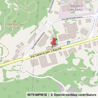 Mappa Via Salaria per l'Aquila, 58, 02015 Cittaducale, Rieti (Lazio)