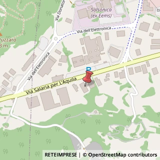 Mappa Via Salaria per l'Aquila Km 90,500, 672, 02015 Cittaducale, Rieti (Lazio)