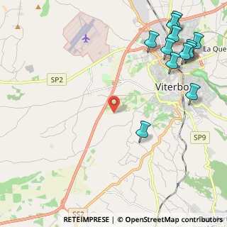 Mappa Strada S. Nicolao, 01100 Viterbo VT, Italia (3.1925)