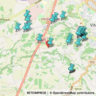 Mappa Strada S. Nicolao, 01100 Viterbo VT, Italia (1.3652)
