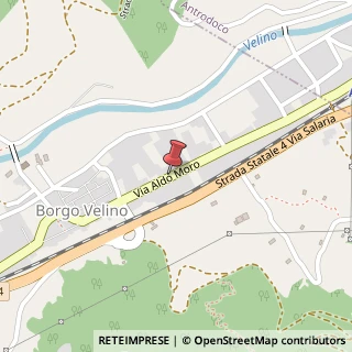Mappa Viale Aldo Moro, 69, 02010 Borgo Velino, Rieti (Lazio)