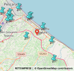 Mappa Contrada Piane, 66023 Francavilla al Mare CH, Italia (5.87692)