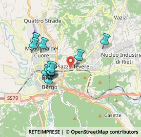 Mappa Via delle Acque, 02100 Rieti RI, Italia (1.66)