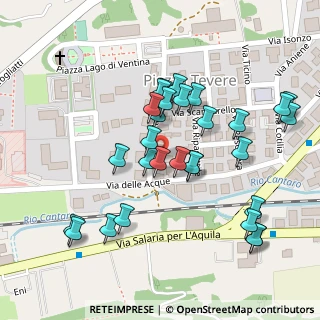 Mappa Via Paterno, 02100 Rieti RI, Italia (0.12414)