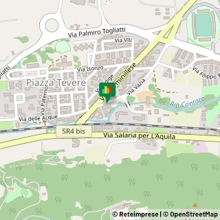 Mappa Via Vazia, 47, 02100 Rieti, Rieti (Lazio)