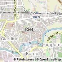 地図 Rieti