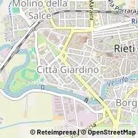 Mapa Rieti