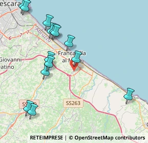Mappa Contrada Quercia Notarrocco, 66023 Francavilla al Mare CH, Italia (4.92857)