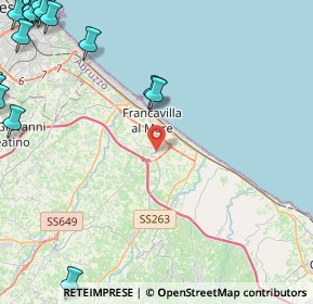 Mappa Contrada Quercia Notarrocco, 66023 Francavilla al Mare CH, Italia (8.296)
