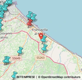 Mappa Contrada Quercia Notarrocco, 66023 Francavilla al Mare CH, Italia (7.4785)