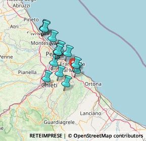 Mappa Contrada Quercia Notarrocco, 66023 Francavilla al Mare CH, Italia (11.245)