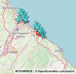 Mappa Contrada Quercia Notarrocco, 66023 Francavilla al Mare CH, Italia (6.71231)