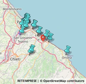 Mappa Contrada Quercia Notarrocco, 66023 Francavilla al Mare CH, Italia (7.4665)