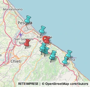 Mappa Contrada Quercia Notarrocco, 66023 Francavilla al Mare CH, Italia (6.20636)