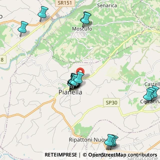 Mappa Via Firenze, 65019 Pianella PE, Italia (2.325)