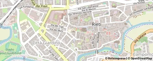 Mappa Rieti