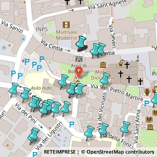 Mappa Via San Pietro Martire, 02100 Rieti RI, Italia (0.05556)