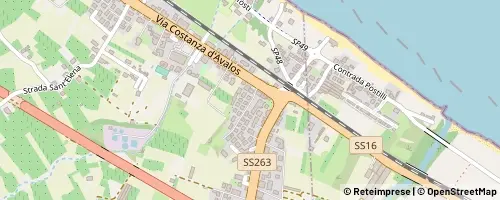 Mappa Francavilla al Mare
