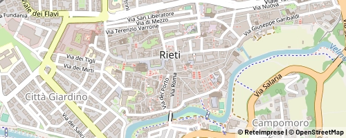 Mappa Rieti