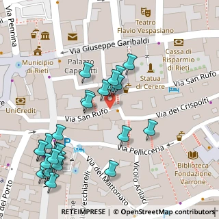 Mappa Scaletta S. Rufo, 02100 Rieti RI, Italia (0.06538)