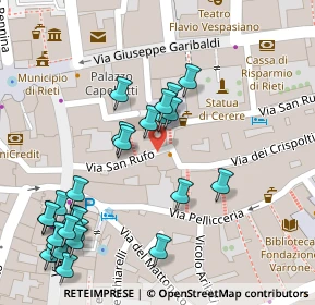 Mappa Piazza S. Rufo, 02100 Rieti RI, Italia (0.06538)
