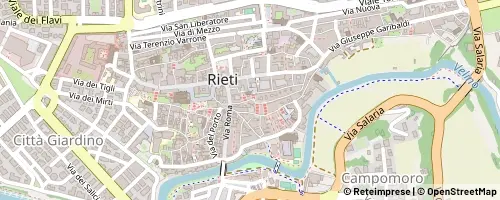 Mappa Rieti