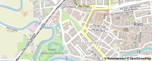 Mappa Rieti