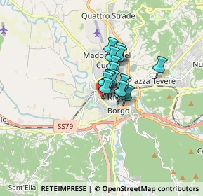 Mappa Via Palme, 02100 Rieti RI, Italia (0.82895)
