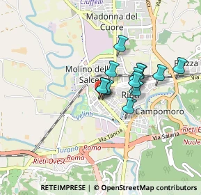 Mappa Via Palme, 02100 Rieti RI, Italia (0.63231)