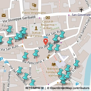 Mappa Via dei Crispolti, 02100 Rieti RI, Italia (0.08)