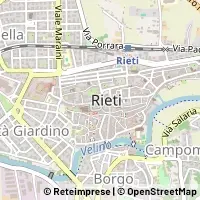 Hartă Rieti