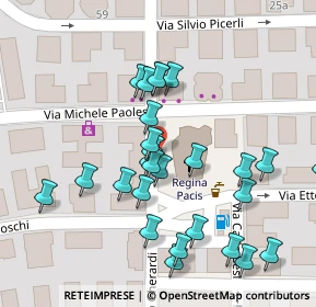 Mappa Via Antonio Gherardi, 02100 Rieti RI, Italia (0.05357)