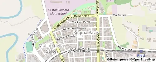 Mappa Rieti
