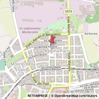 Mappa Via Michele Paolessi, 51, 02100 Rieti, Rieti (Lazio)