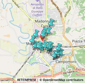 Mappa Tele Service di Mancini Massimo, 02100 Rieti RI, Italia (0.6425)