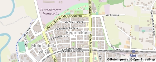 Mappa Rieti