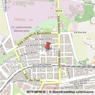 Mappa Piazza Sestilio Matteocci,  7, 02100 Rieti, Rieti (Lazio)